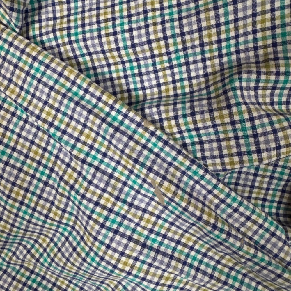 Gitman Brothers Men's Plaid Button Down Shirt Long Sleeve Size 16 35 - Picture 8 of 9